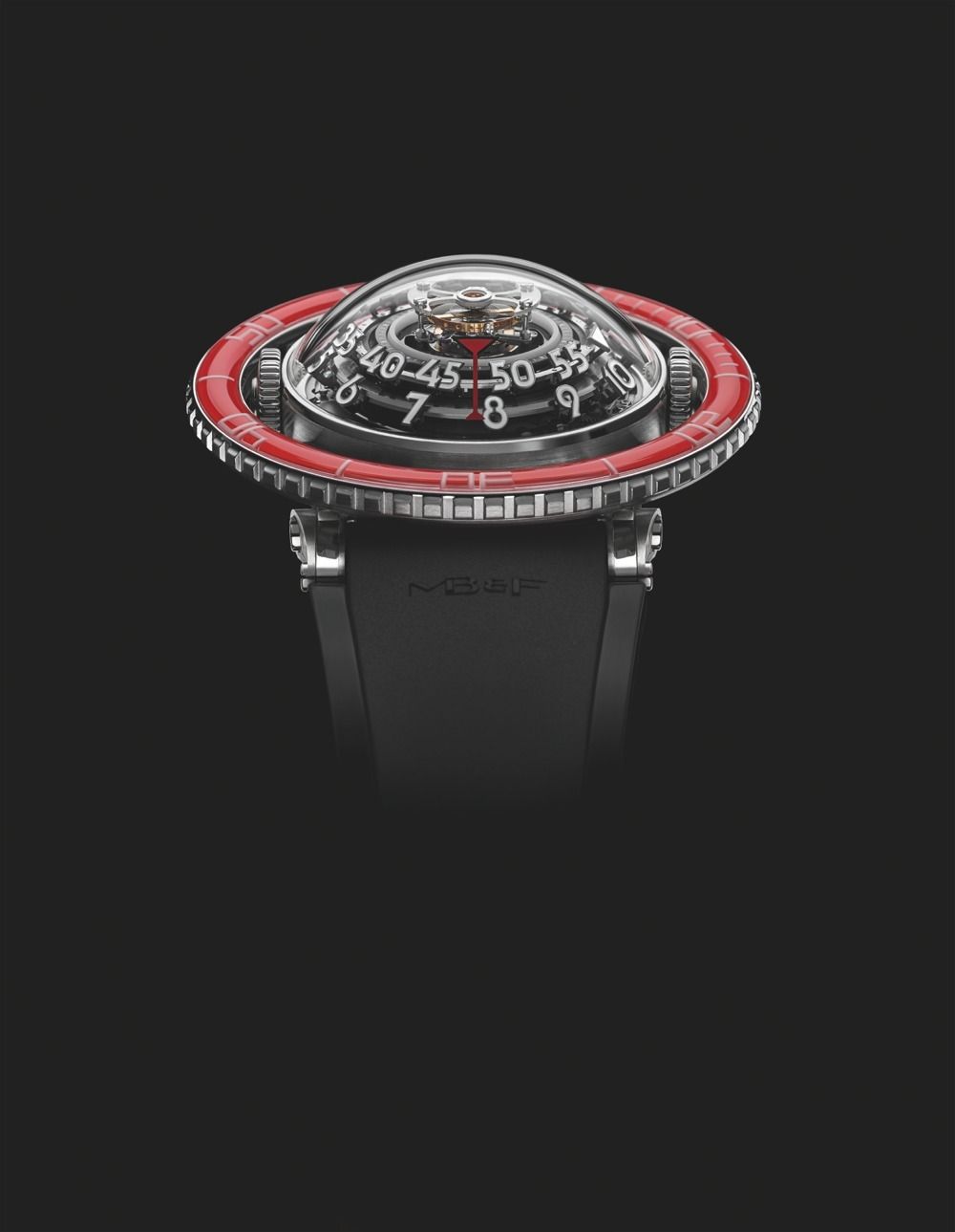 imagen 5 de MB&F HM7 Aquapod Platinum Red.