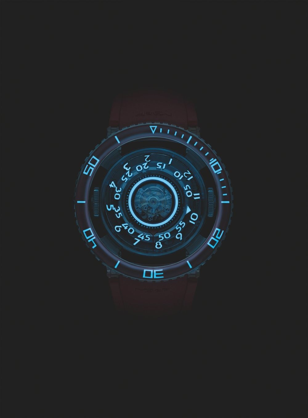 imagen 11 de MB&F HM7 Aquapod Platinum Red.