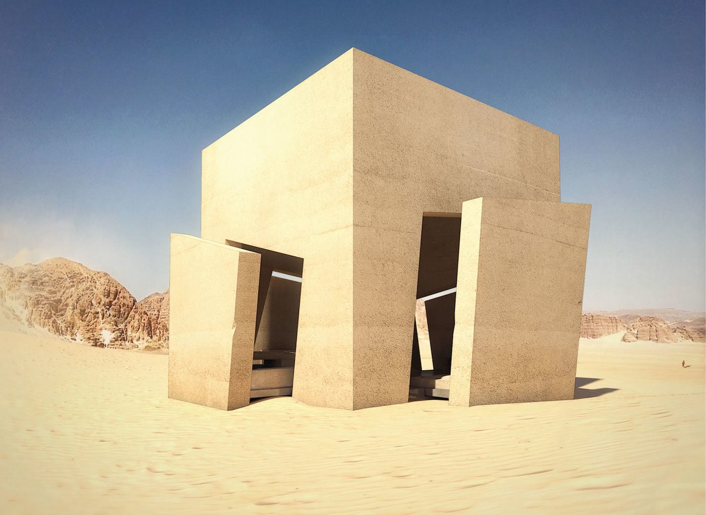 imagen 6 de Sésame, este refugio en el desierto es, por el momento, sólo una idea interesante.