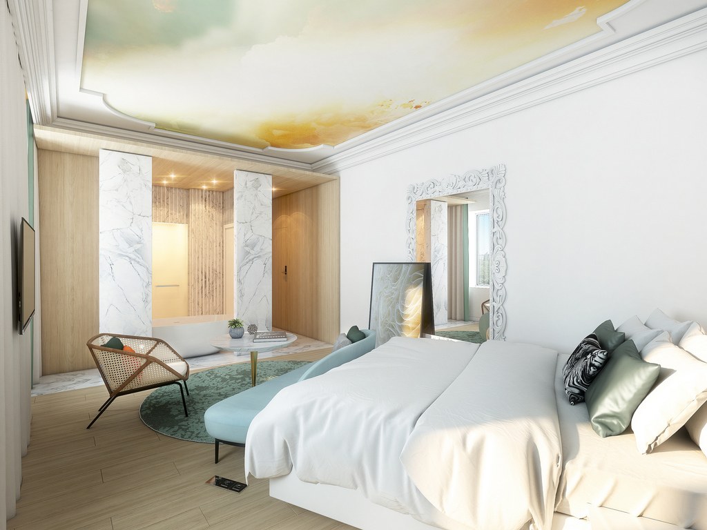 imagen 6 de Sofitel Roma Villa Borghese reabre sus habitaciones tras una remodelación espectacular.