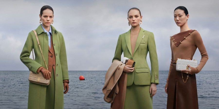 Gigi Hadid e Irina Shayk desatan la tempestad para Burberry.