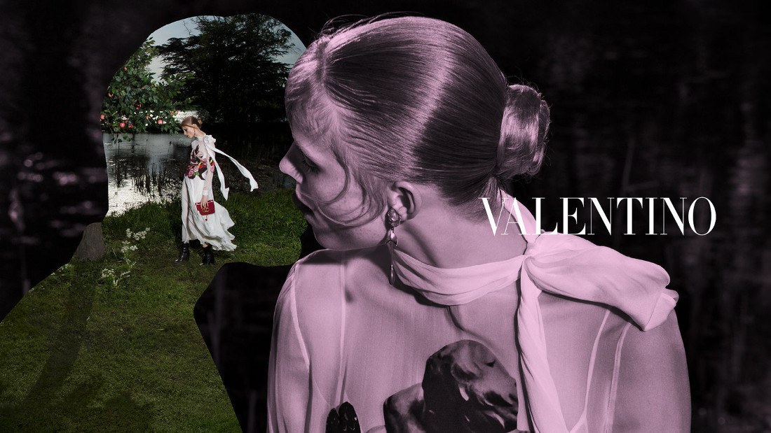 imagen 5 de Valentino se vuelve romántico en su nueva campaña para el otoño 2019.