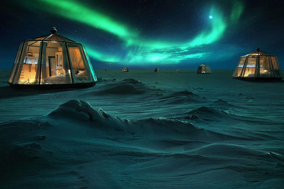 imagen 1 de North Pole Igloos Hotel, una experiencia única en el Polo Norte.