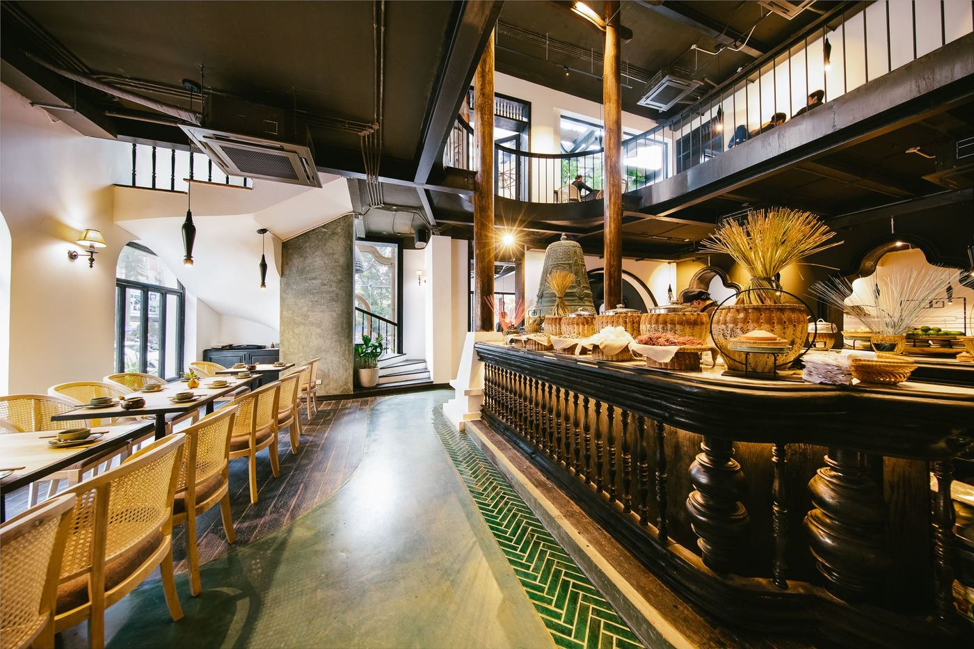 imagen 5 de Sadhu, el restaurante más espectacular de Hanoi es vegetariano.
