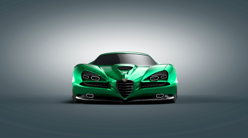 imagen 5 de Alfa Romeo Montreal Vision GT concept, un coche, literalmente, de ensueño.