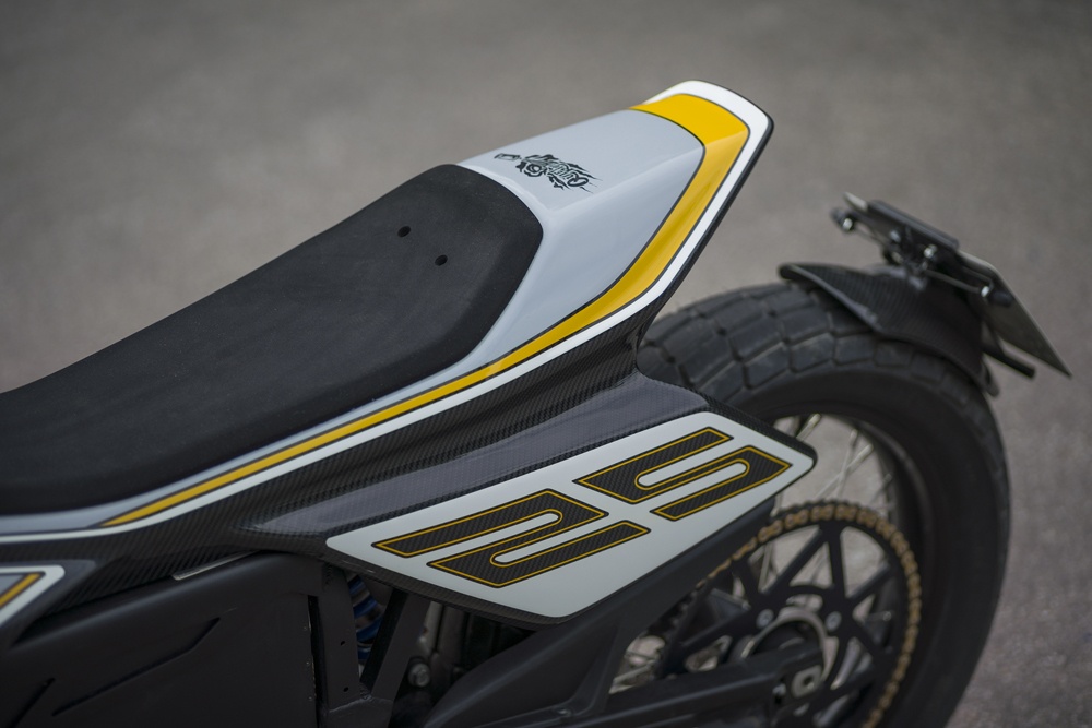 imagen 5 de Claymoto FX Flattracker, una motocicleta eléctrica de excepcional diseño.