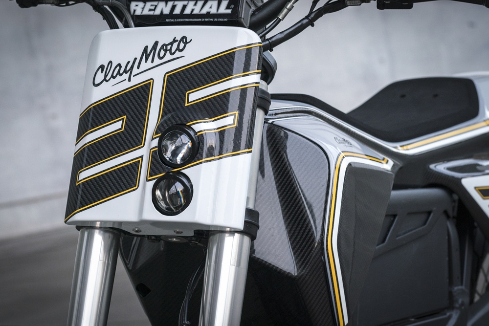 imagen 7 de Claymoto FX Flattracker, una motocicleta eléctrica de excepcional diseño.