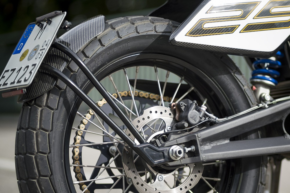 imagen 9 de Claymoto FX Flattracker, una motocicleta eléctrica de excepcional diseño.