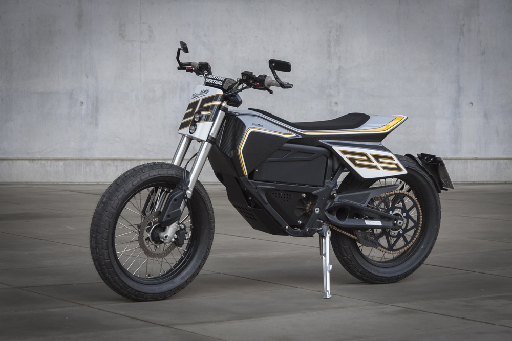 imagen 11 de Claymoto FX Flattracker, una motocicleta eléctrica de excepcional diseño.
