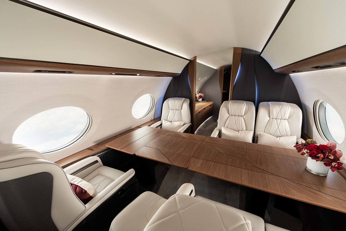 imagen 3 de Gulfstream presenta el G700, el jet más amplio y espectacular de cuantos han diseñado.