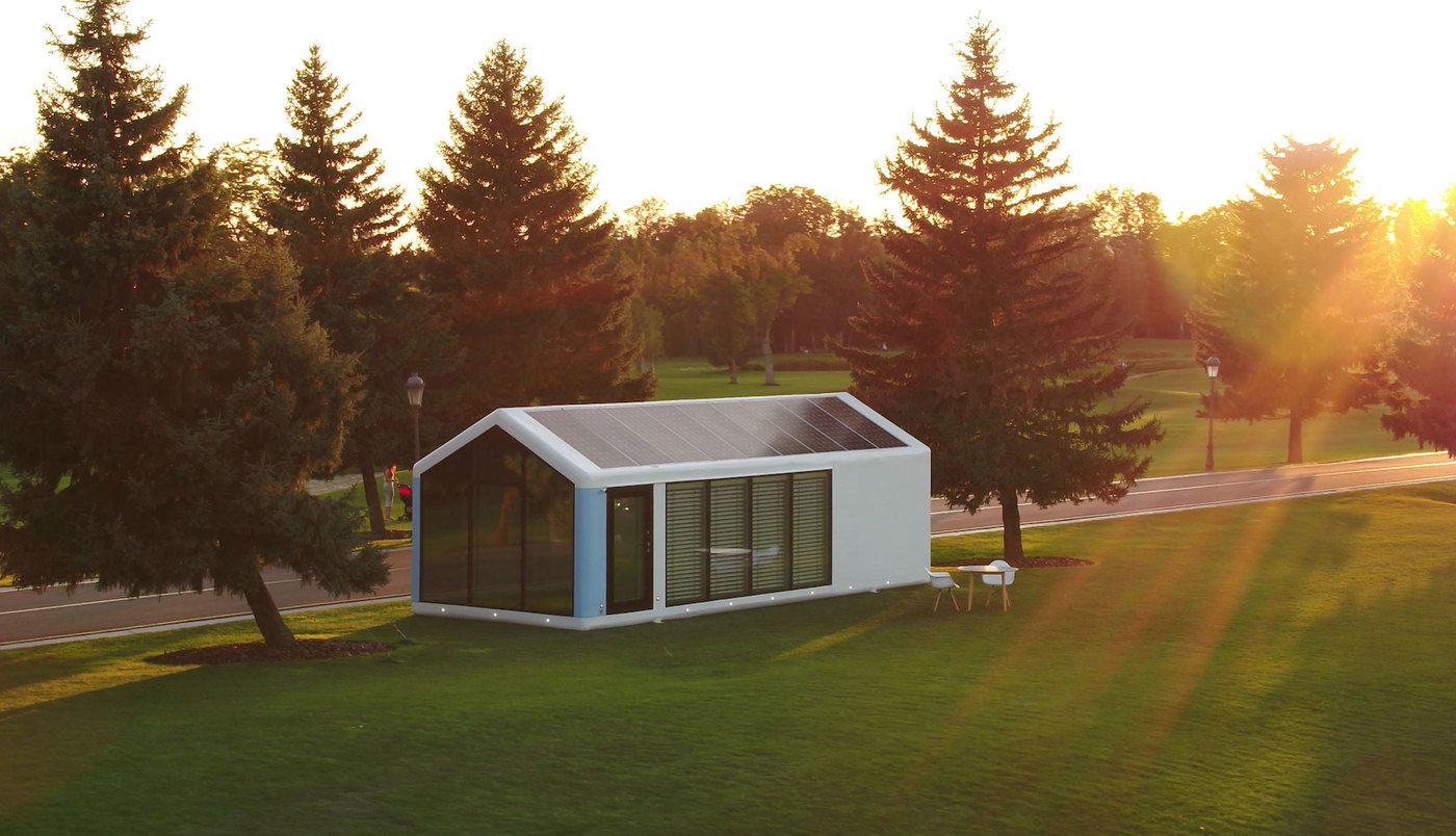 imagen 2 de haus.me es una casa prefabricada y 100% ecológica para que la instales donde quieras.