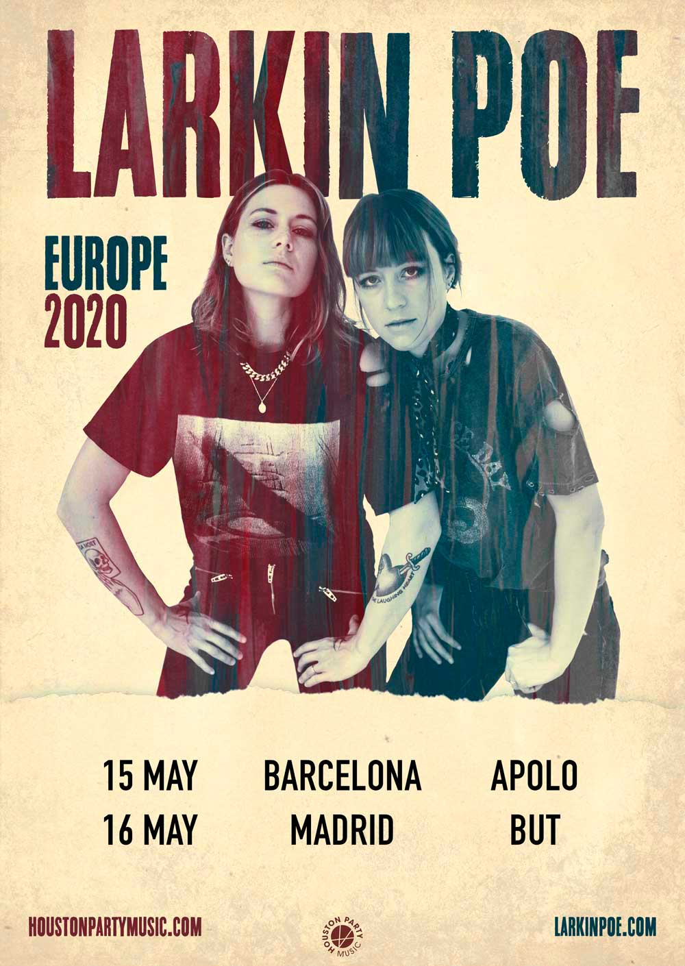 imagen 4 de La banda estadounidense Larkin Poe actuará en mayo en Barcelona y Madrid.
