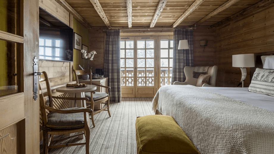 imagen 2 de Les Chalets du Mont D’Arbois, un encantador hotel de invierno.
