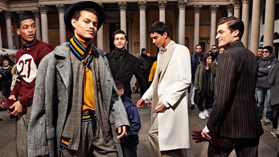 imagen 2 de Los hombres de invierno de Dolce & Gabbana.