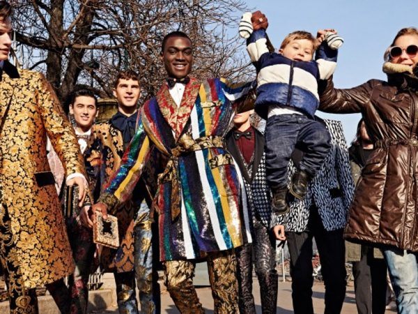 Los hombres de invierno de Dolce & Gabbana.