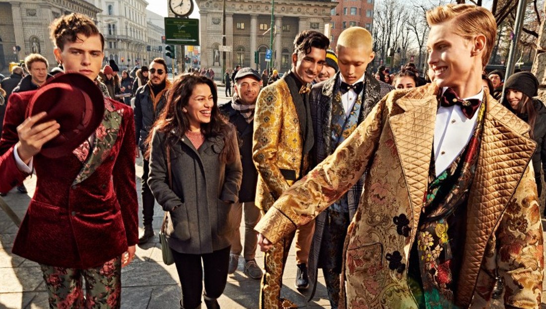 imagen 4 de Los hombres de invierno de Dolce & Gabbana.