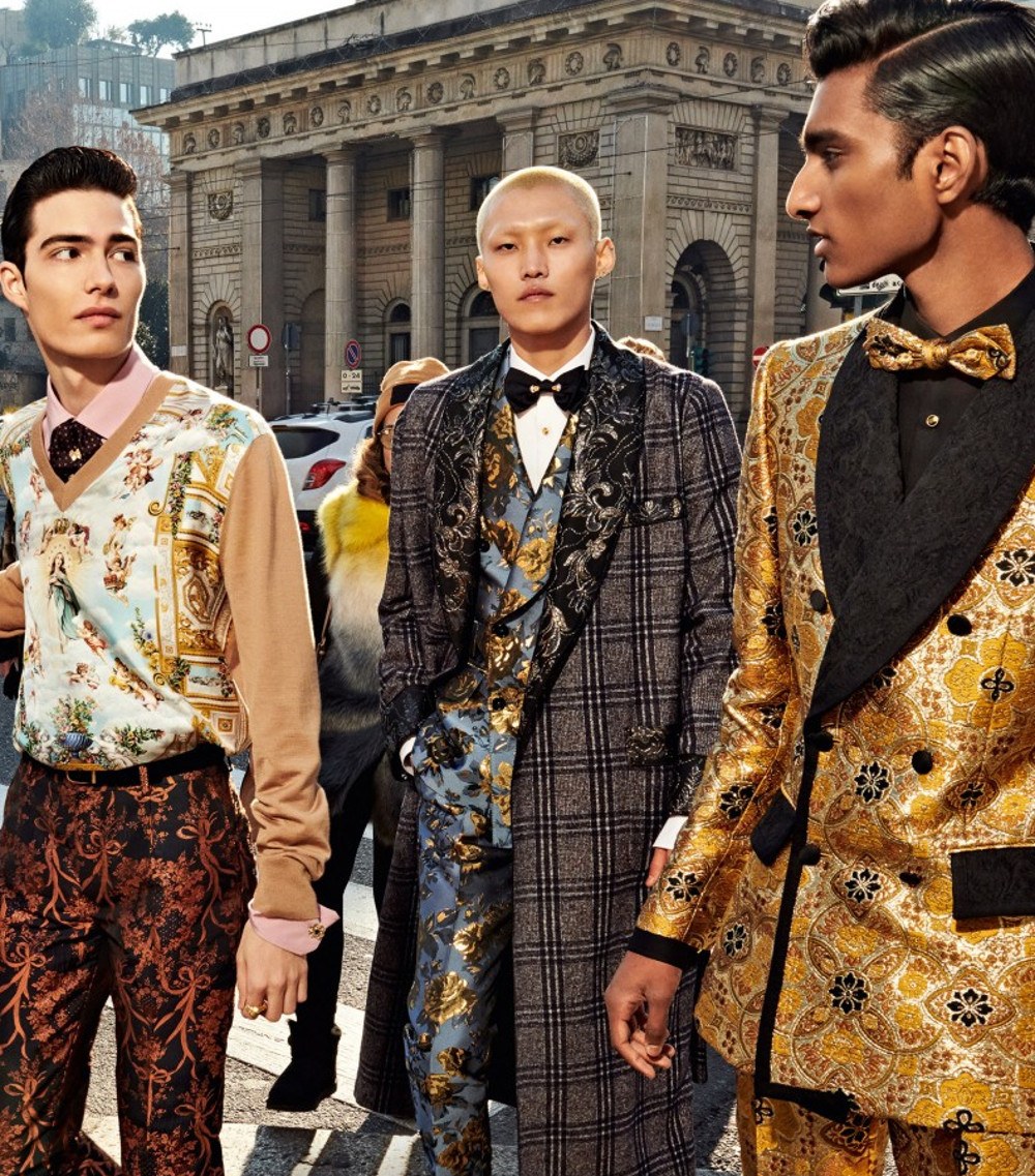 imagen 7 de Los hombres de invierno de Dolce & Gabbana.