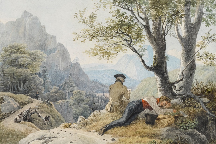 imagen 1 de Obras maestras de la Kunsthalle Bremen: de Delacroix a Beckmann.