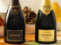 ¿Brindamos? basta descorchar una botella de champagne Krug.
