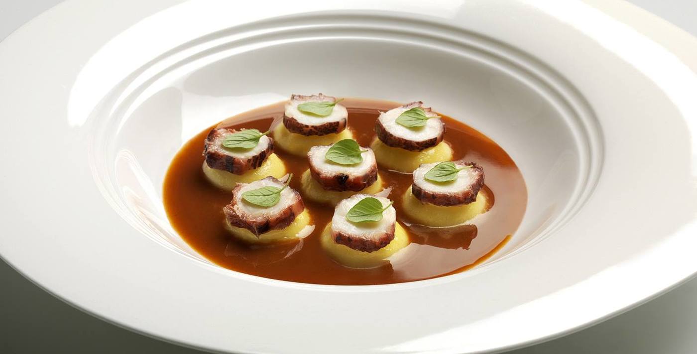 imagen 4 de Enrico Bartolini se corona como chef tres Estrellas Michelin en Mudec, su restaurante de Milán.