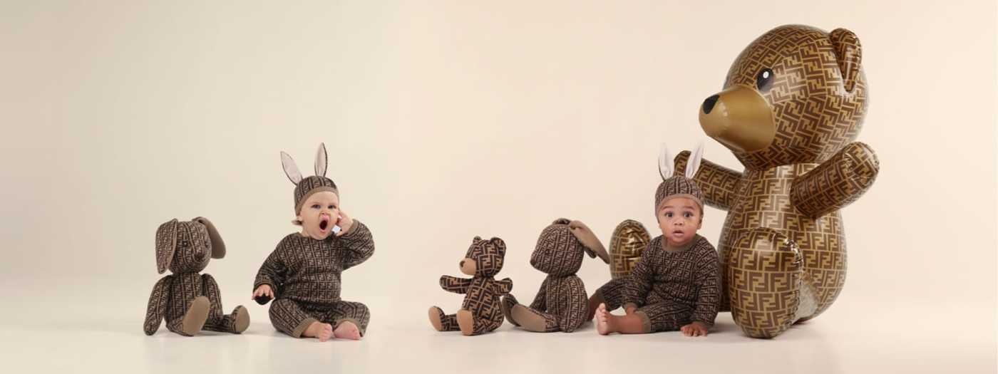 imagen 4 de Los bebés Fendi están para comérselos.