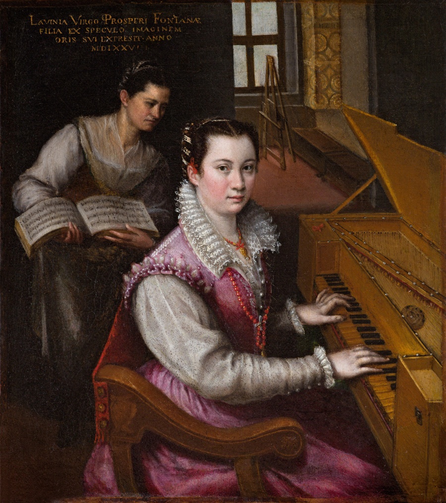 imagen 1 de Sofonisba Anguissola y Lavinia Fontana, la historia de dos pintoras.