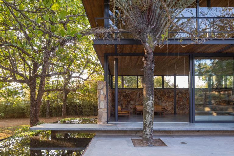 imagen 4 de Tamega House es una casa moderna integrada en la naturaleza.