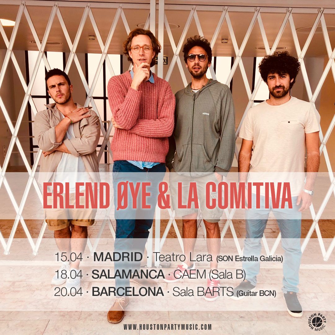 imagen 4 de Erlend Øye & La Comitiva vendrá con su música a España en abril.