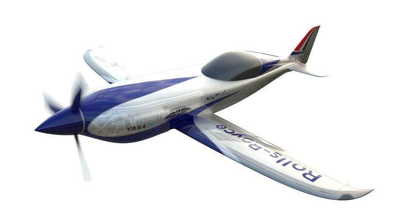 imagen 1 de Rolls Royce presenta un avión eléctrico para batir todos los récords y transformar la aviación.