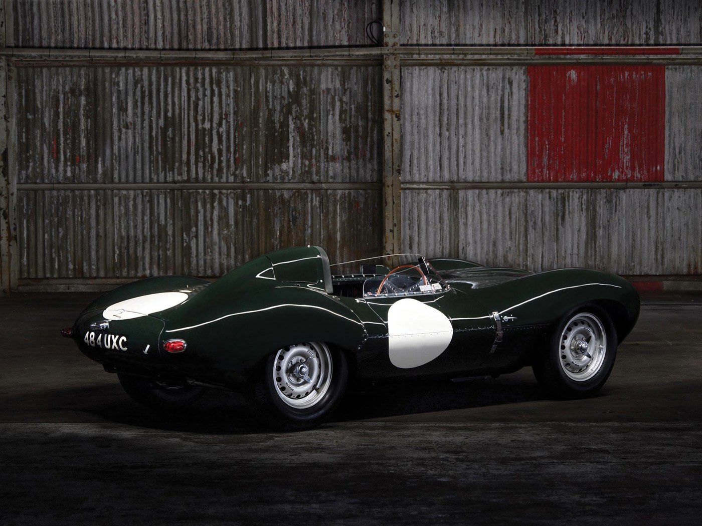 imagen 1 de A subasta el mítico Jaguar D-Type de Richard Attwood.