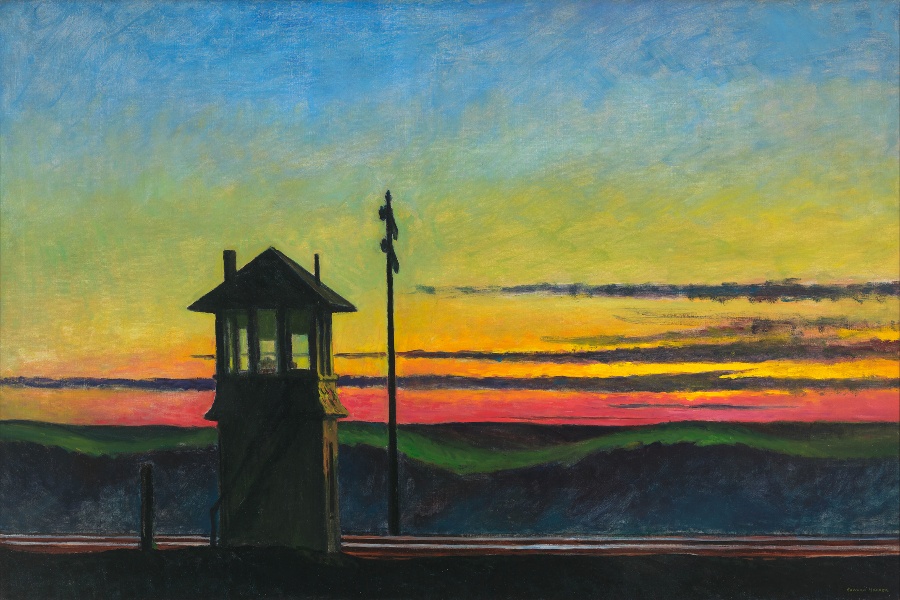 imagen 3 de Edward Hopper, el pintor de la soledad, viaja a Basilea.