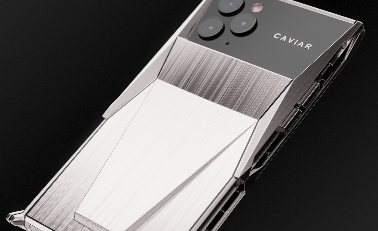 imagen 4 de El Cybertruck de Tesla también inspira un Iphone Caviar, el Cyberphone.
