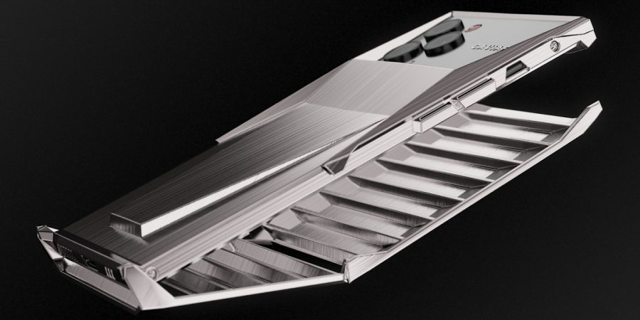 El Cybertruck de Tesla también inspira un Iphone Caviar, el Cyberphone.