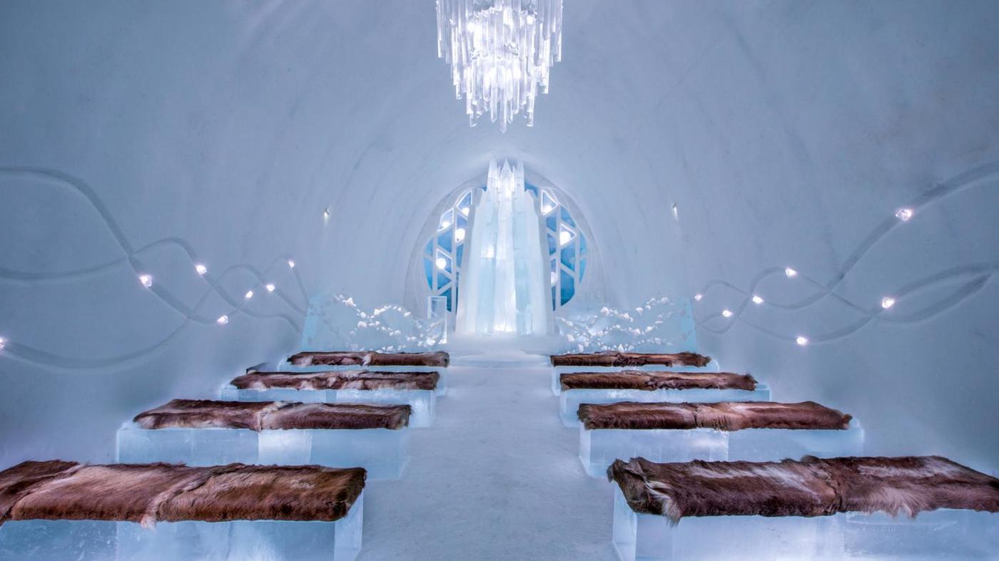 imagen 4 de Icehotel, el hotel de hielo, ha abierto sus suites de invierno con mucho arte.