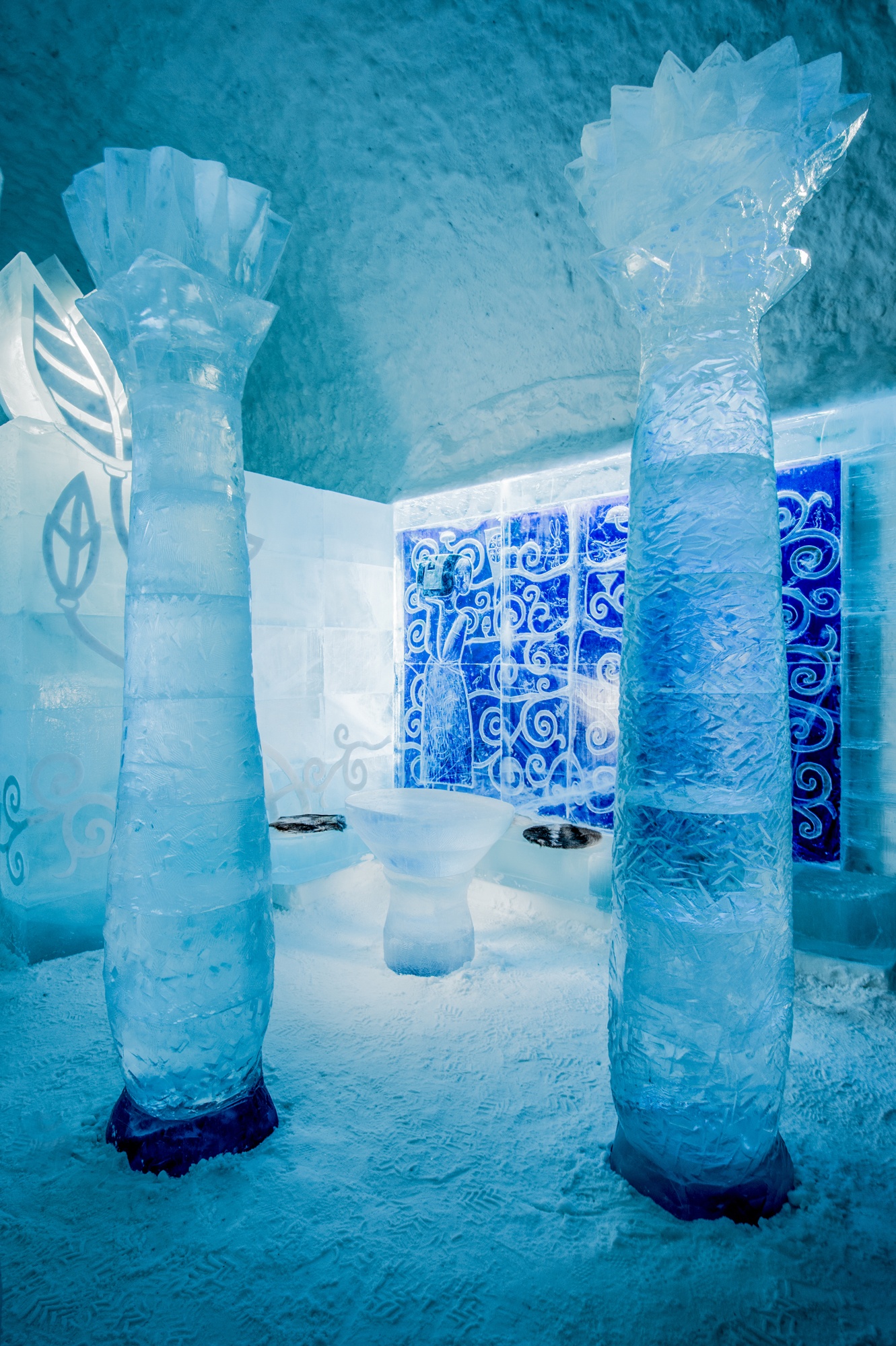 imagen 6 de Icehotel, el hotel de hielo, ha abierto sus suites de invierno con mucho arte.