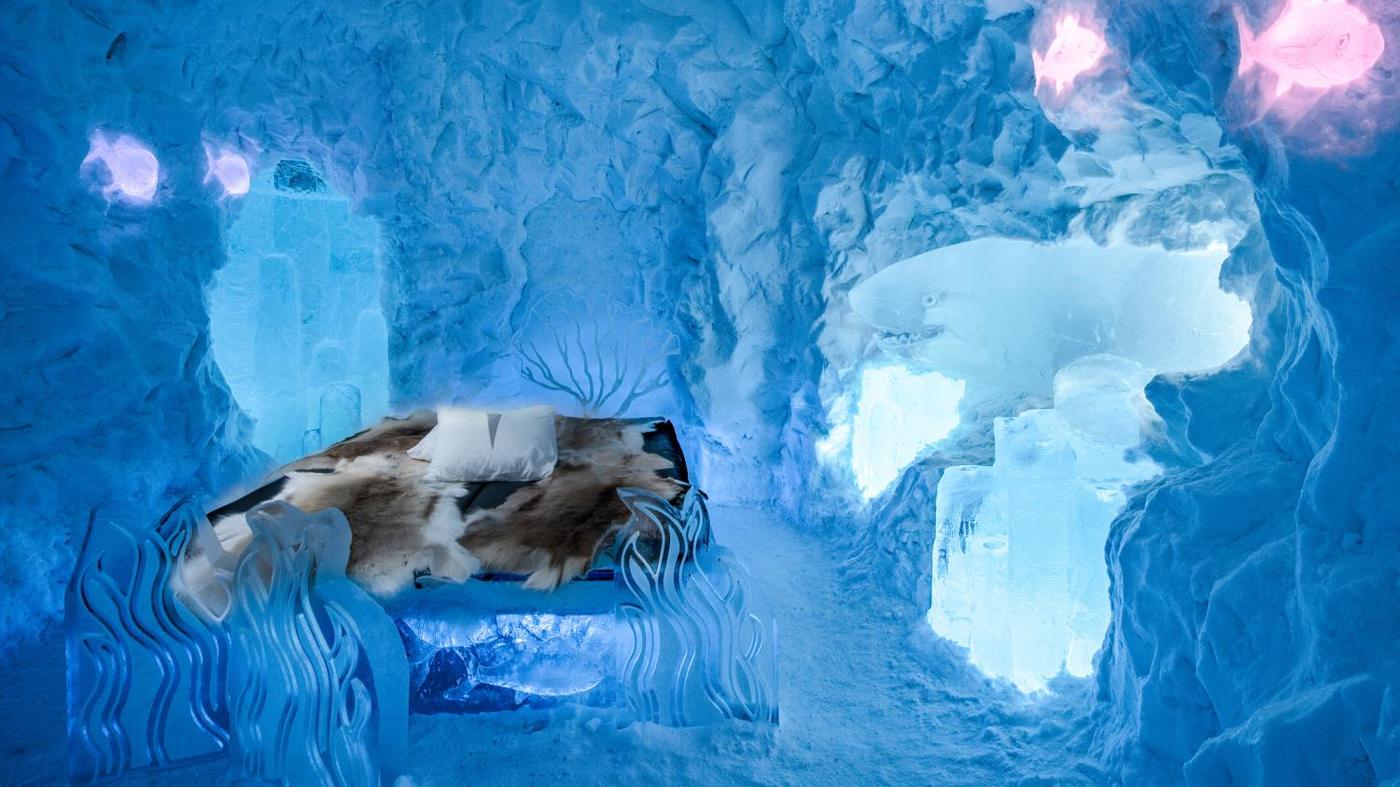 imagen 12 de Icehotel, el hotel de hielo, ha abierto sus suites de invierno con mucho arte.