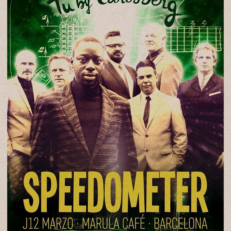 imagen 1 de Primera visita a Barcelona de Speedometer, la sensación del soul-funk británico.