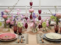 Dior Gardens, mesas de primavera y Dior.