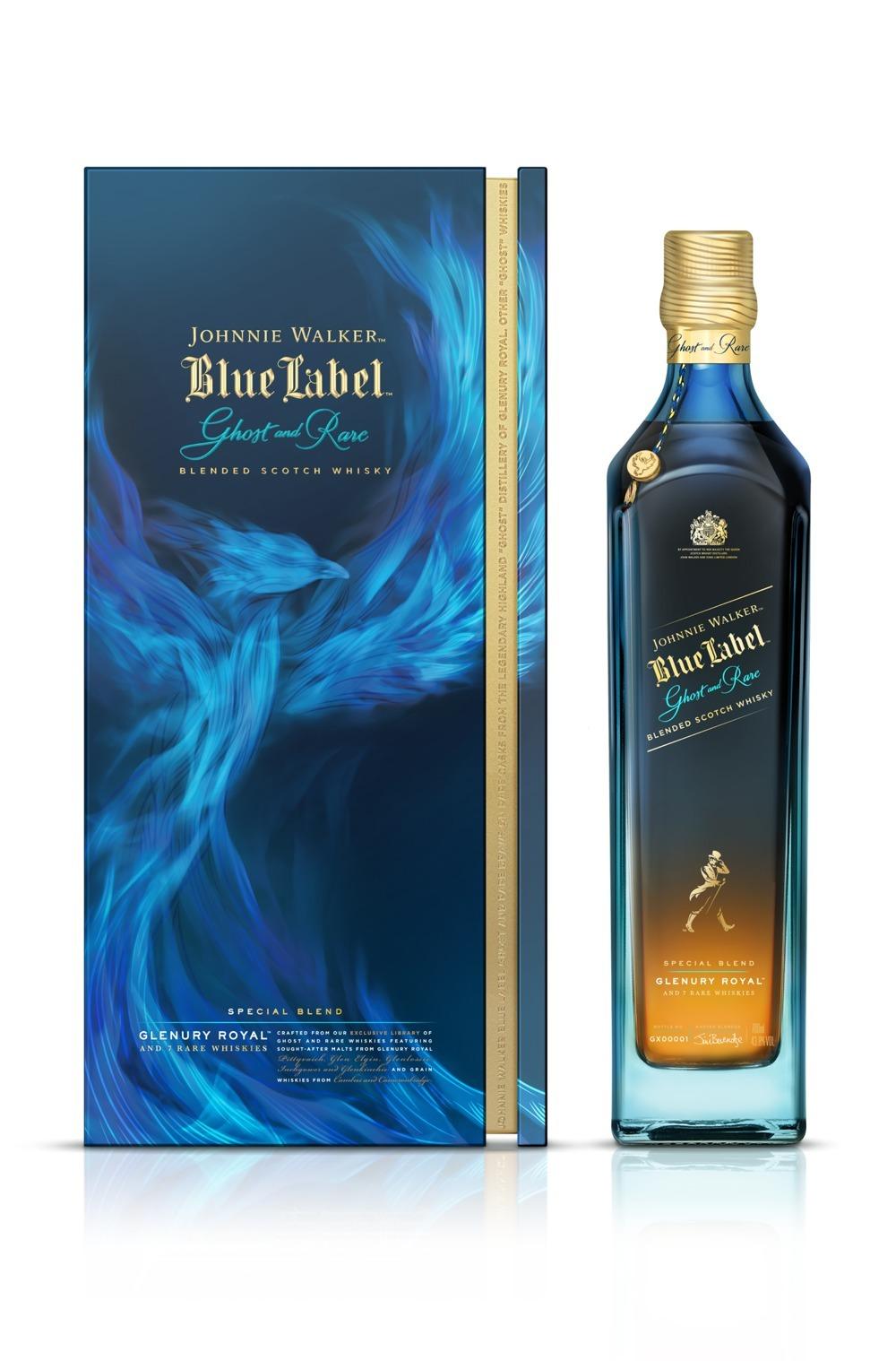 imagen 5 de Johnnie Walker Blue Label Ghost & Rare Glenury Royal, el mejor regalo.