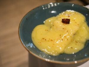 Receta de bacalao al pil pil de Círculo Marisquería.