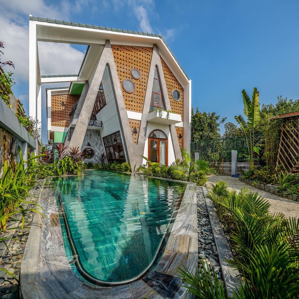imagen 3 de Viajamos (virtualmente) a Vietnam para recorrer una casa ideal para una cuarentena.