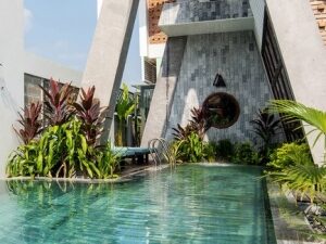 Viajamos (virtualmente) a Vietnam para recorrer una casa ideal para una cuarentena.