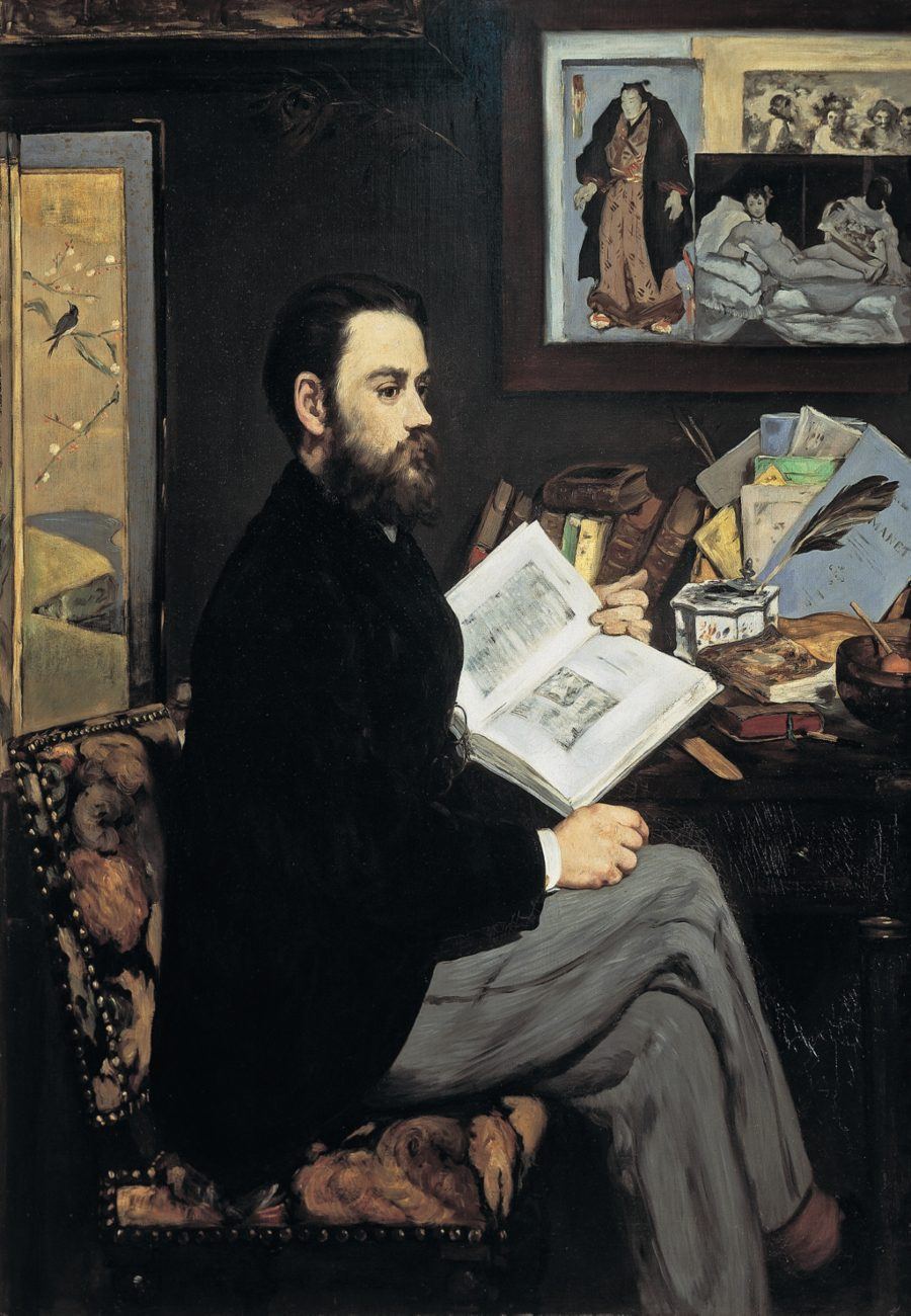 Émile Zola. Édouard Manet, 1868. Musée d’Orsay, París. Crédito: Musée d’Orsay, Paris.