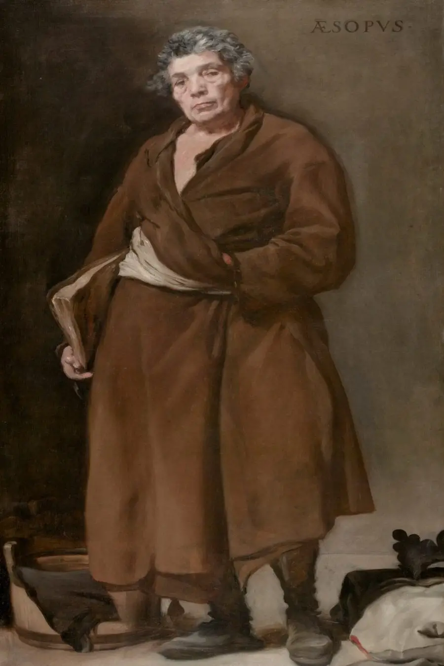 Esopo. Diego Rodríguez de Silva y Velázquez. Copyright de la imagen ©Museo Nacional del Prado.