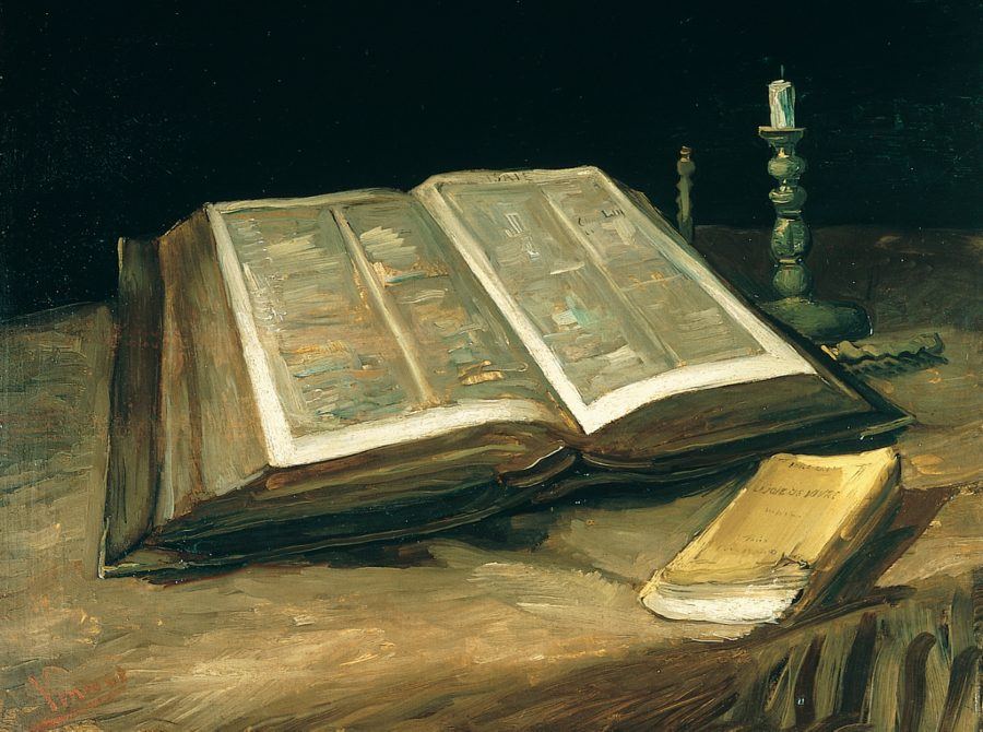 Naturaleza muerta con Biblia. Vincent van Gogh, 1885. Museo Van Gogh, Amsterdam. Crédito de la imagen: Van Gogh Museo, Amsterdam.