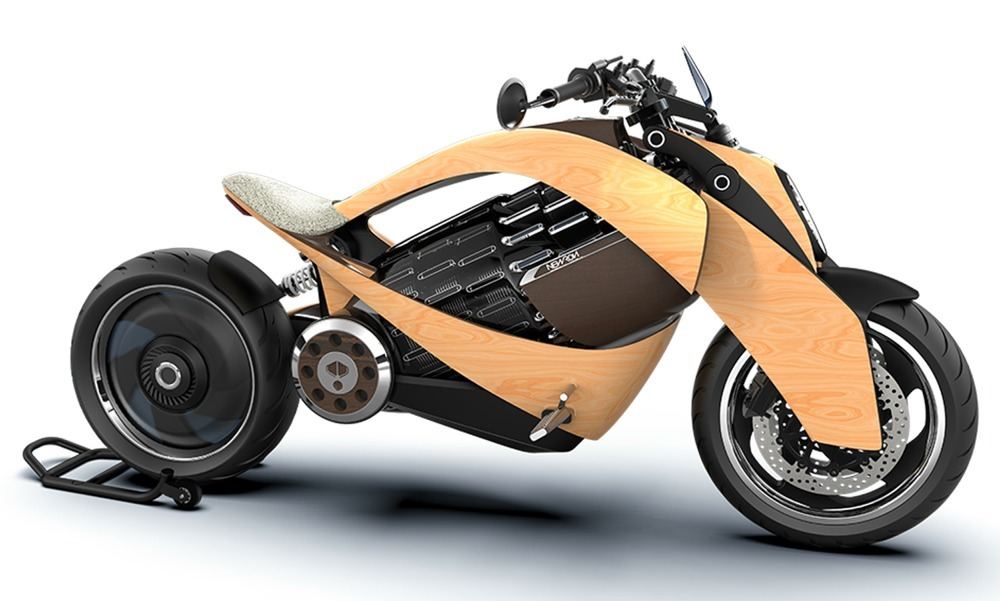 imagen 5 de Newron Motors presenta una motocicleta artesanal.