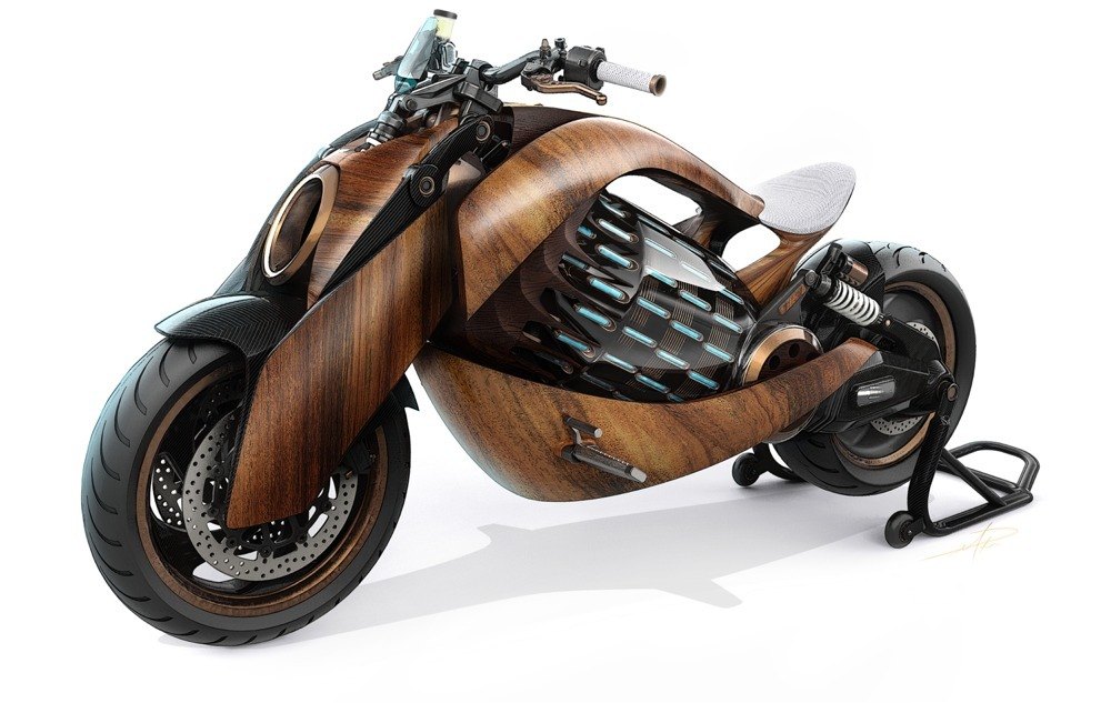 imagen 8 de Newron Motors presenta una motocicleta artesanal.