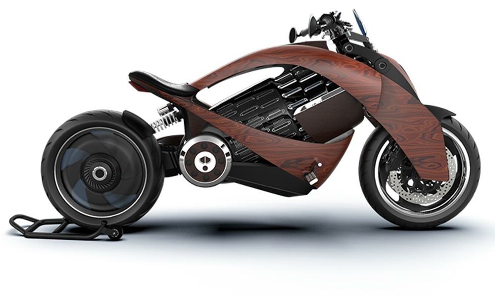 imagen 10 de Newron Motors presenta una motocicleta artesanal.