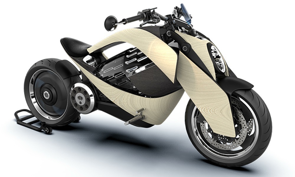 imagen 13 de Newron Motors presenta una motocicleta artesanal.