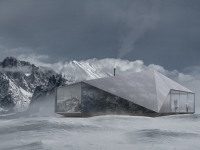 Stealth, una casa con vistas al invierno.